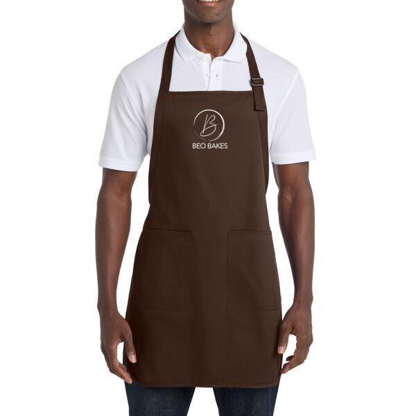 Port Authority - Full-Length Apron with Pockets - Embroidered Logo Thumbnail