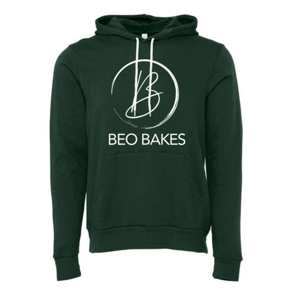 BELLA+CANVAS - Unisex Sponge Fleece Hoodie Sweatshirt - Printed Logo Thumbnail