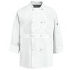 Eight Knot Button Chef Coat with Thermometer Pocket Thumbnail